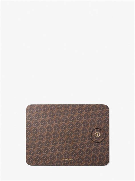 michael kors mouse pad|Empire Signature Logo Wireless Charging Mouse Pad .